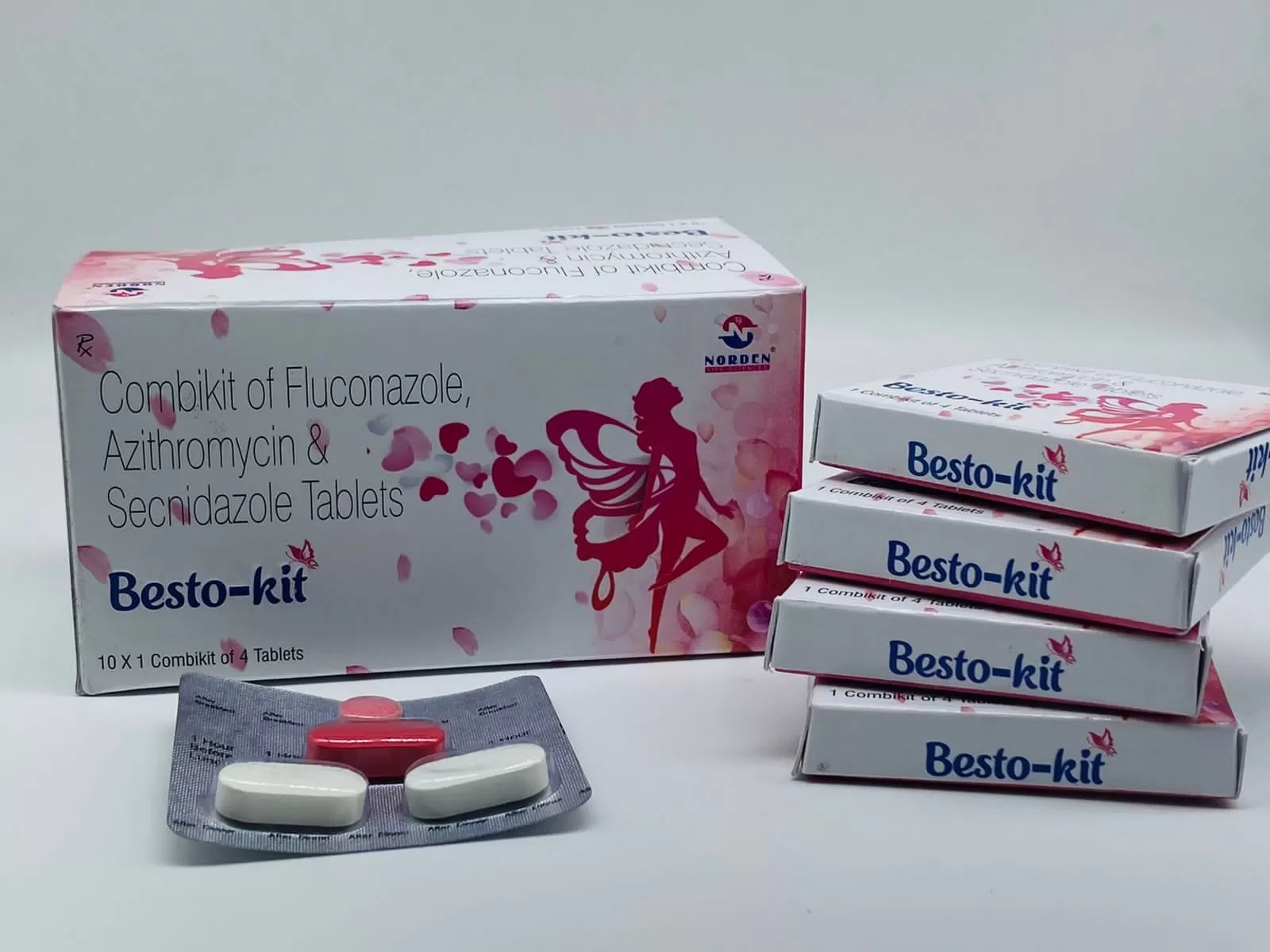 Fluconazole 150mg, Azithromycin 1gm & Secnidazole 1gm