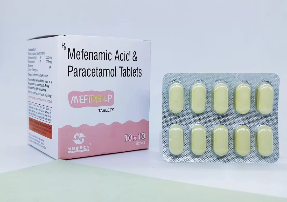 Mefenamic Acid 500mg & Paracetamol 325mg