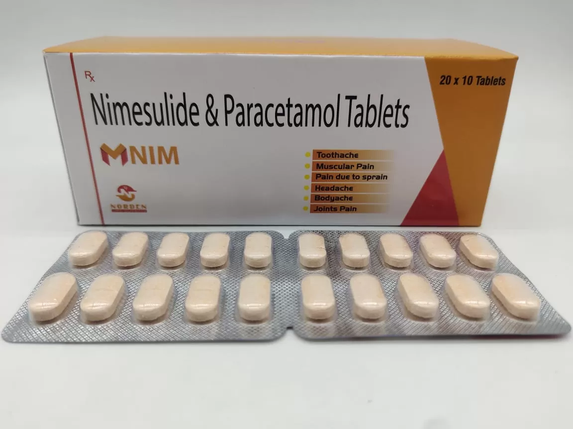 Nimesulide 100mg & Paracetamol 325mg