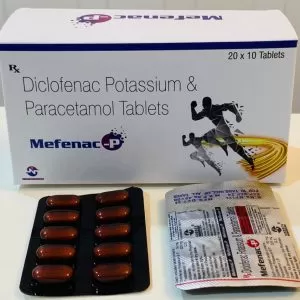 Diclofenac Potassium 50mg & Paracetamol 325mg