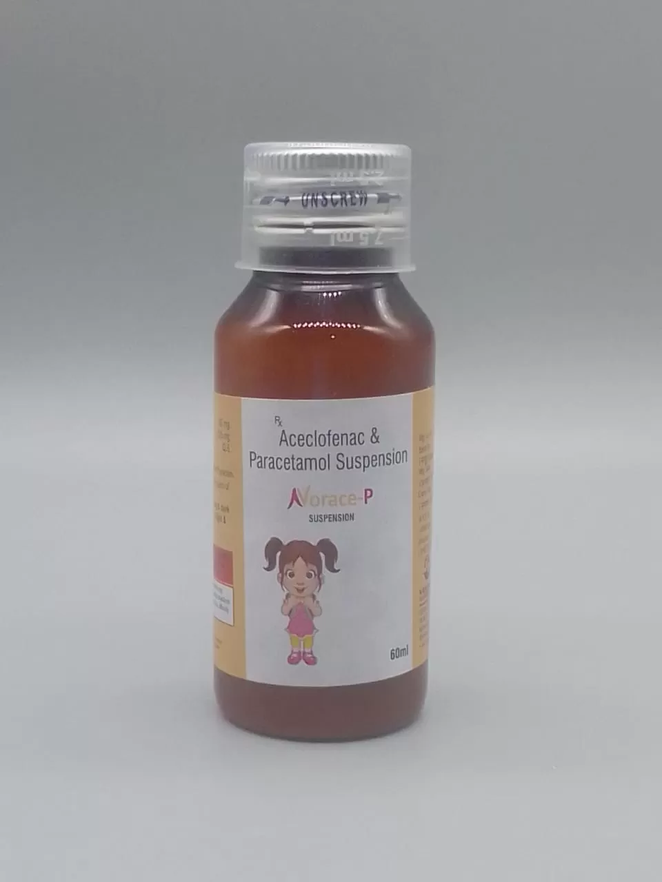 Aceclofenac 50mg & Paracetamol 125mg