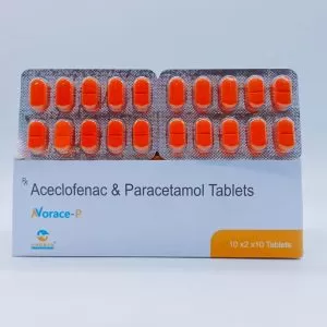 Aceclofenac 100mg & Paracetamol 325mg