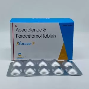 Aceclofenac 100mg & Paracetamol 325mg