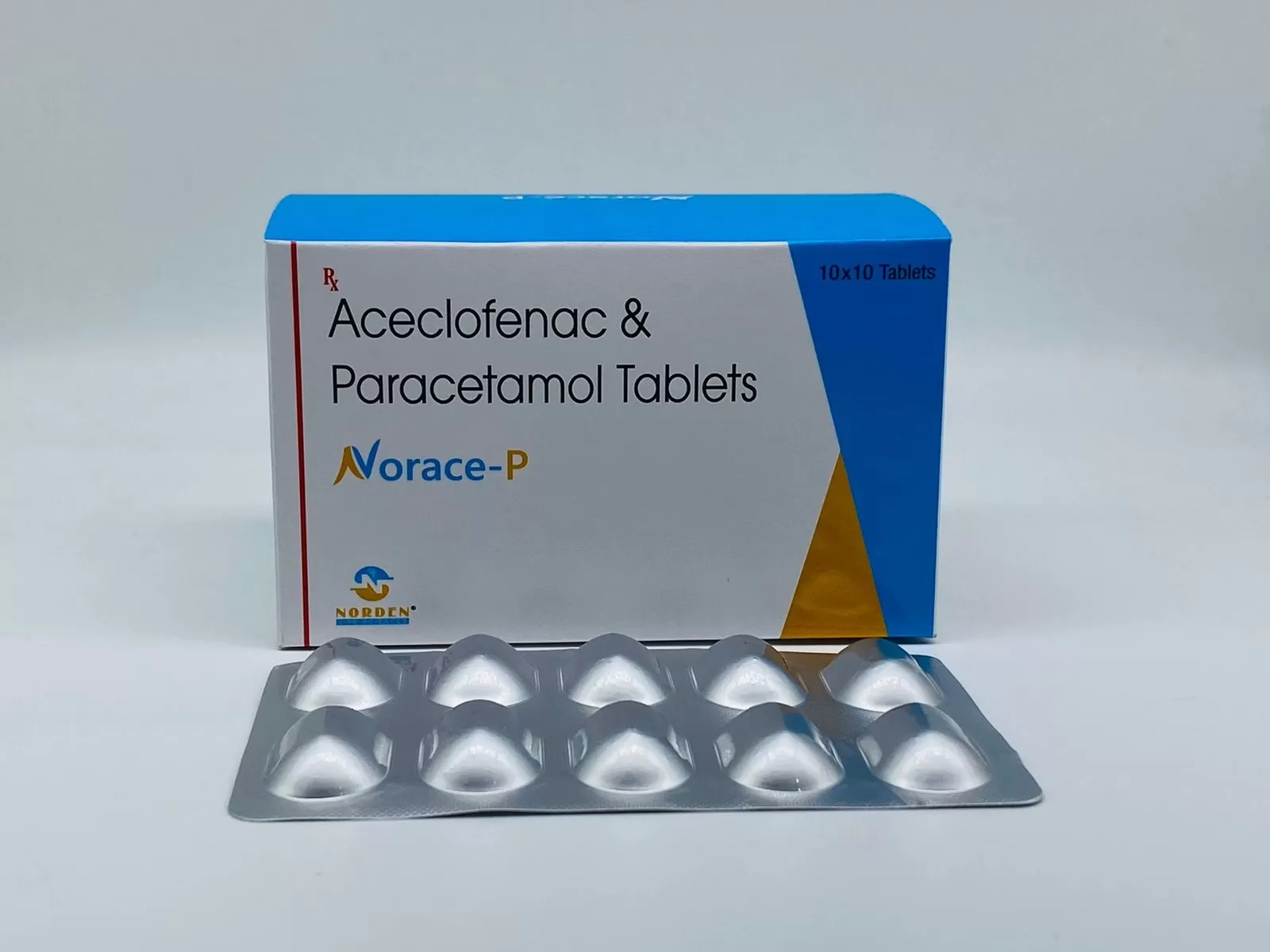 Aceclofenac 100mg & Paracetamol 325mg