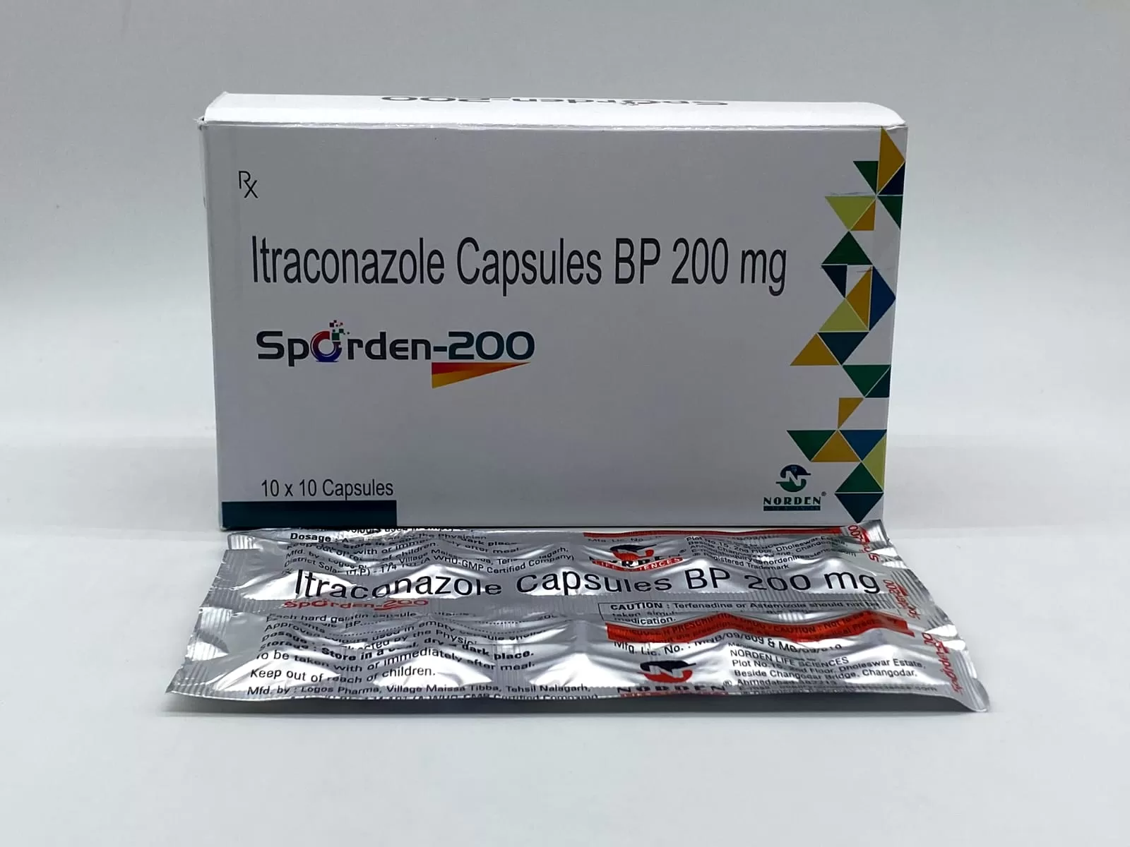 Itraconazole 200mg (HPMC VEG CAP)